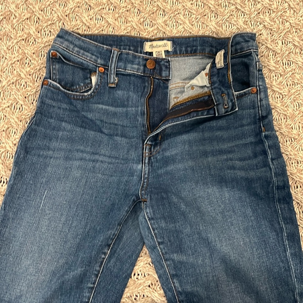 Madewell High-Rise Slim Crop Boyjean